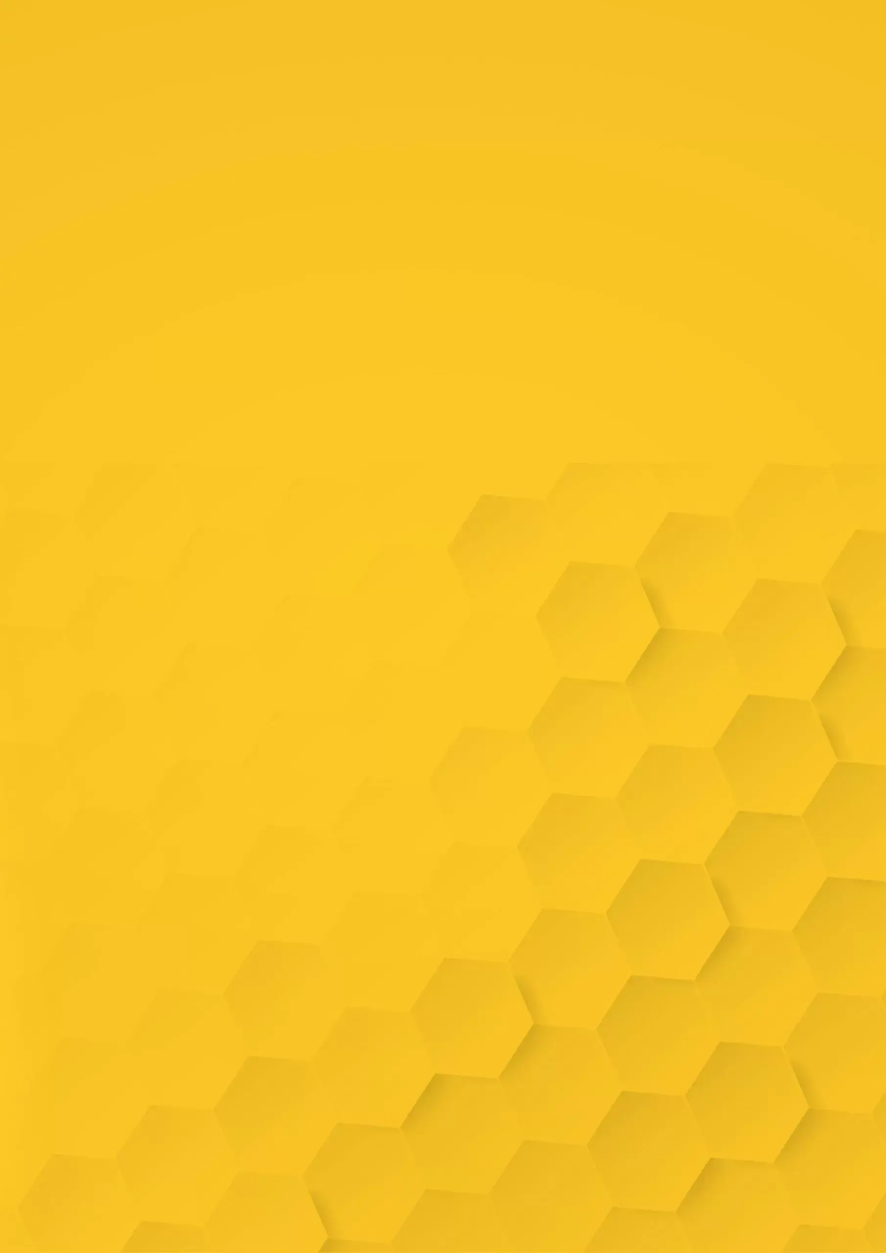 Yellow honeycomb background